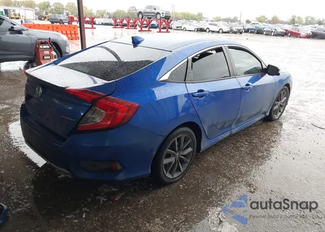 2020 Honda Civic Ex from USA, damaged, VIN 19XFC1F37LE010352